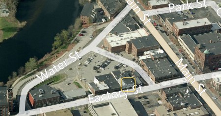 17 Factory St Nashua - Open Space Yoga - aerial